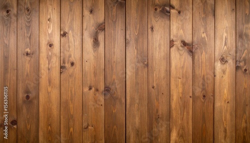 Rich Brown Wooden Planks Background Texture.