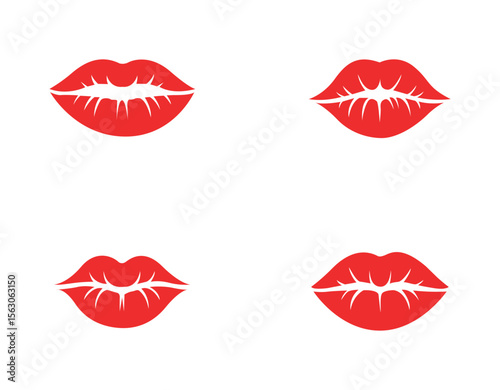 Lips icon isolated on white background. Red and Black Lips Kiss Mark Vector Illustration. Print of lips kiss vector, kiss, lips, red lips, kissing lips, icon, icons, graphic, illustration, graphic des