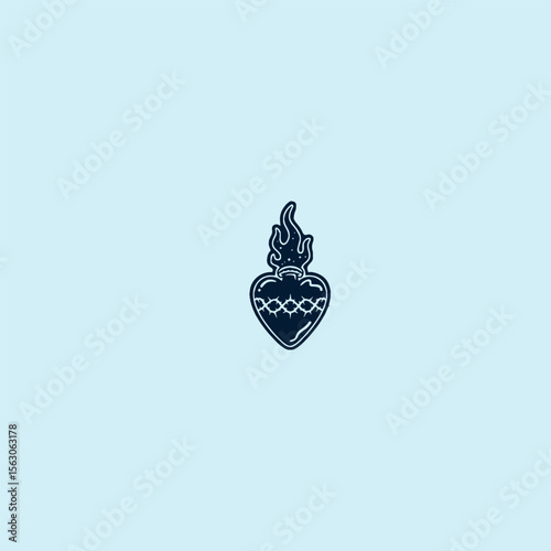 THESE HIGH QUALITY SACRED HEART JESUS VECTOR FOR USING VARIOUS TYPES OF DESIGN WORKS LIKE T-SHIRT, LOGO, TATTOO AND HOME WALL DESIGN