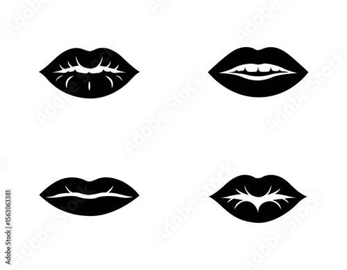 Lips icon isolated on white background. Red and Black Lips Kiss Mark Vector Illustration. Print of lips kiss vector, kiss, lips, red lips, kissing lips, icon, icons, graphic, illustration, graphic des