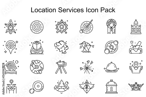 Location Services Icon Pack