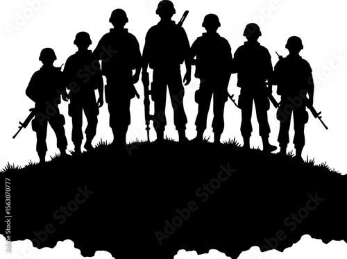 American military, soldiers, helicopter, army, special forces,  vector bundle