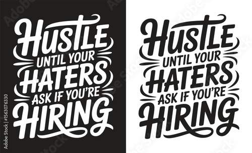 Motivational quote typography t-shirt design