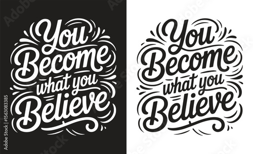 Motivational quote typography t-shirt design