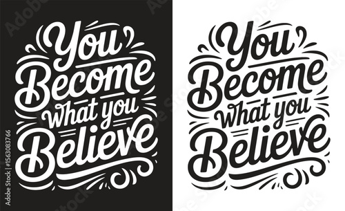 Motivational quote typography t-shirt design