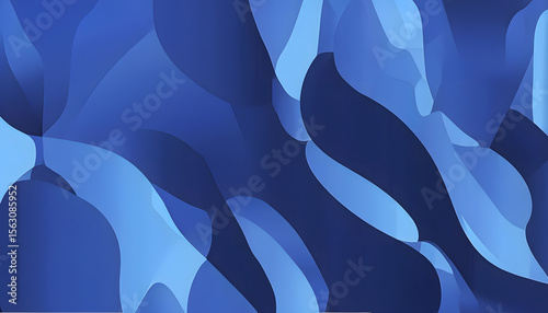 abstract blue background with waves