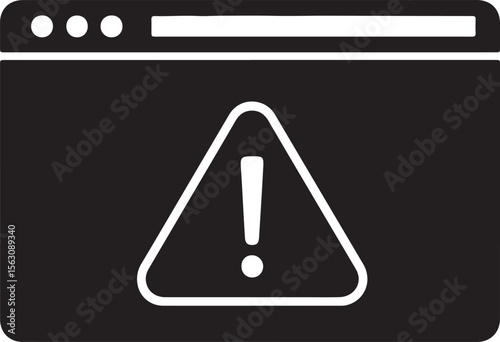 An exclamation mark symbol on a road sign warns of danger and requires attention for safety