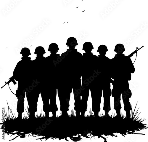 military, soldiers, helicopter, army, special forces,   vector  bundle