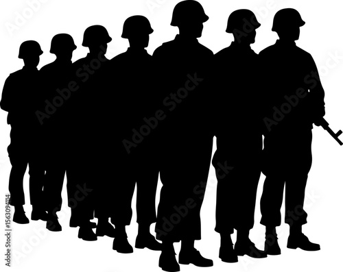 American Military Soldiers Army, and Helicopter Silhouette 