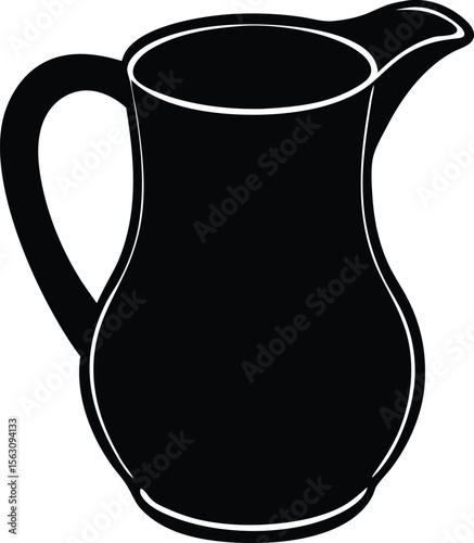  water jug silhouette vector.