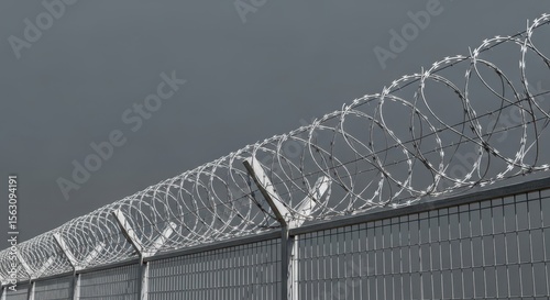 Cluster of Barbed Wire Fence PNG – High-Resolution Isolated Tangle of Sharp Wire on Transparent Background