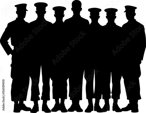 American Military Soldiers Army, and Helicopter Silhouette 