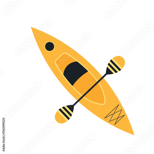 Kayak Boat Illustration