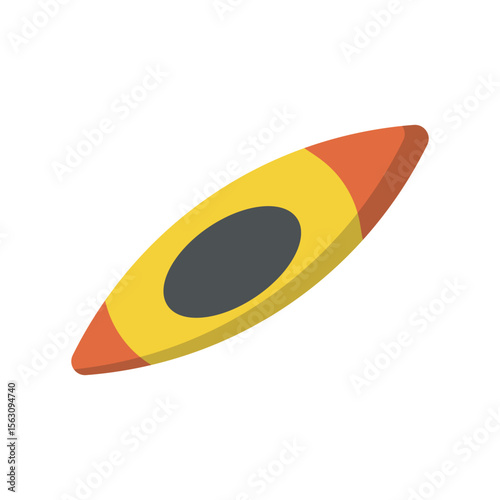 Kayak Boat Illustration