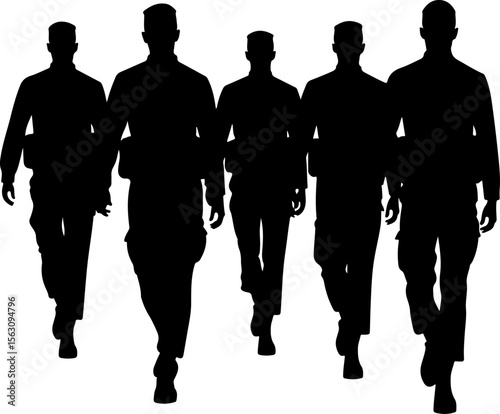 American Military Soldiers Army, and Helicopter Silhouette 