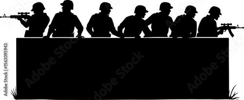 military, soldiers, helicopter, army, special forces,   vector  bundle