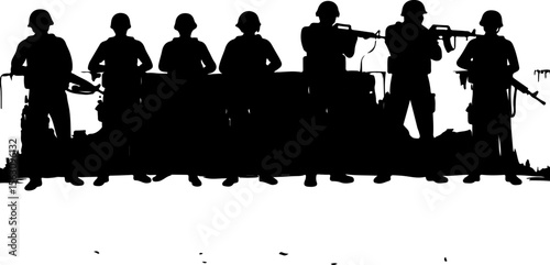 military, soldiers, helicopter, army, special forces,   vector  bundle