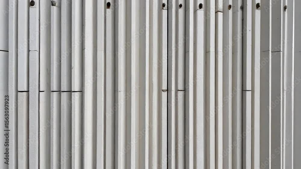 Vertical Gray White Lines Pattern Abstract Structure
