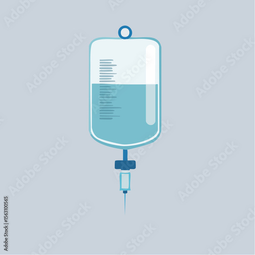 White isolated vector illustration of computer mouse with USB cable and medical intercom security device icon