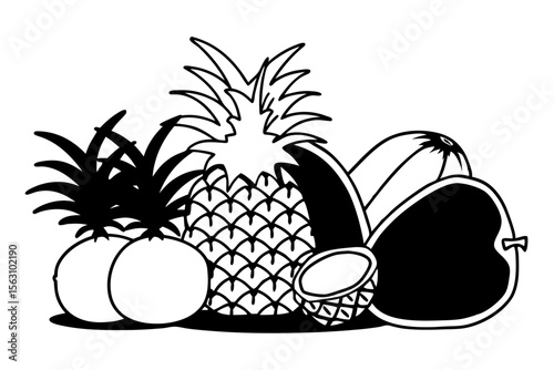 high-quality-vector-illustration-of-fresh-tropical