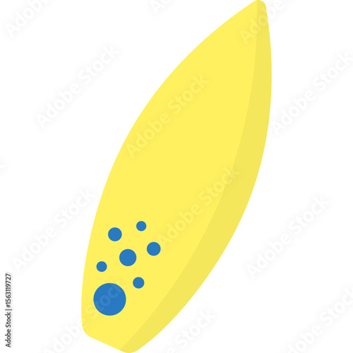 Surfing Board Illustration