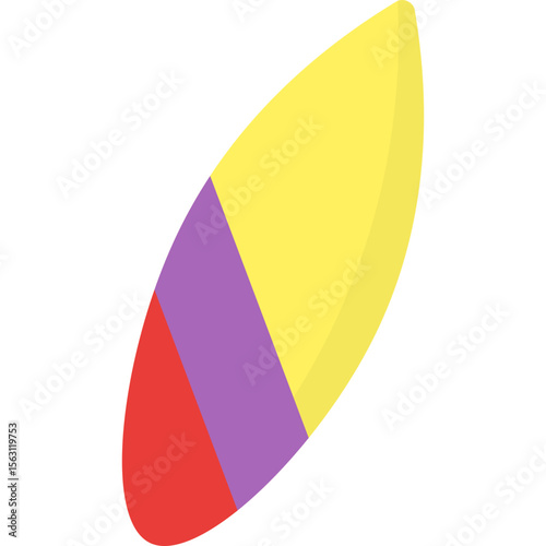 Surfing Board Illustration