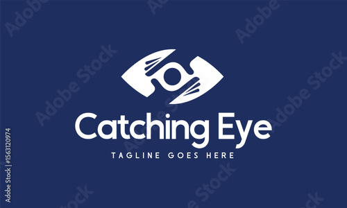 Simple Catching Eye Logo Design
