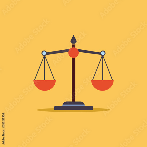 Scales of Justice Symbol of Law and Equality