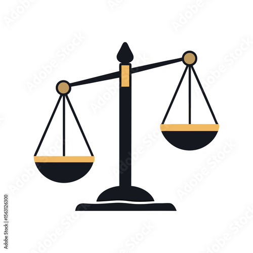 Scales of Justice Symbol of Law and Equality