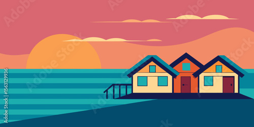 house on the beach