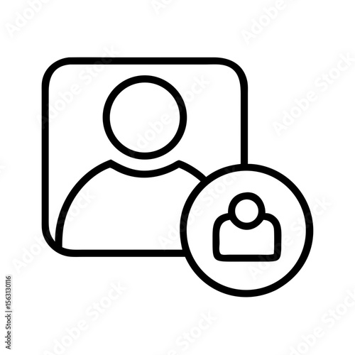 Account management with a parent account and related child accounts depicted in circles