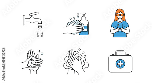 Personal hygiene practices for preventing the spread of germs and illnesses promoting healthy habits