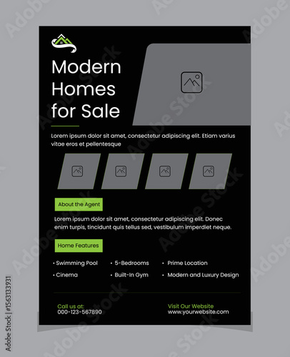 Luxury Real Estate Flyer Design or One Pager
Real Estate Brochure