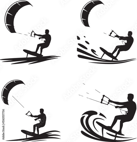 Dynamic Surfer Silhouette Riding Wave Vector

Surfing Action Pose SVG Cut File

Ocean Wave Surfer Clipart for Cricut & Laser

Beach Lifestyle Surfer Silhouette Design

Extreme Surfing Sport Vector for