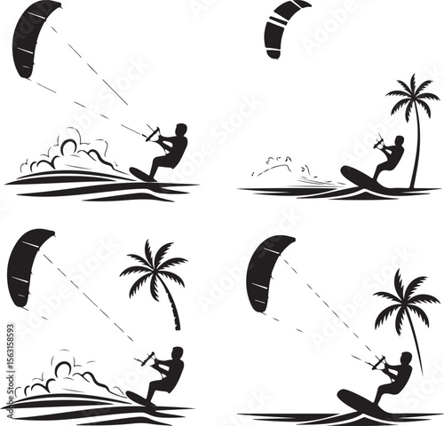 Dynamic Surfer Silhouette Riding Wave Vector

Surfing Action Pose SVG Cut File

Ocean Wave Surfer Clipart for Cricut & Laser

Beach Lifestyle Surfer Silhouette Design

Extreme Surfing Sport Vector for