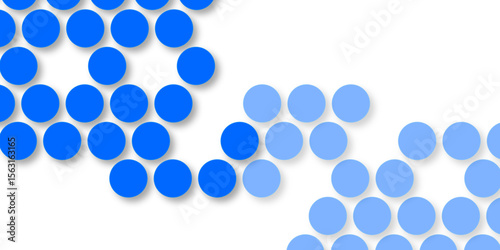 Seamless pattern of blue polka dots with transparent background. suit Kurt digital design motif colorful wallpaper illustration, traditional design. wall decorated blue mosaic tiles texture background