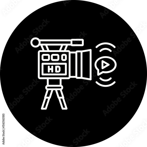Live streaming Icon