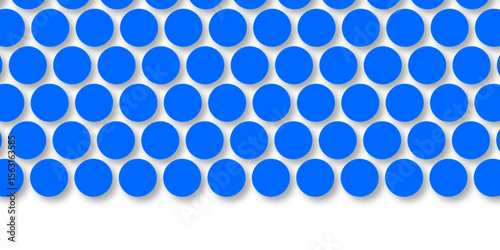 Seamless pattern of blue polka dots with transparent background. suit Kurt digital design motif colorful wallpaper illustration, traditional design. wall decorated blue mosaic tiles texture background