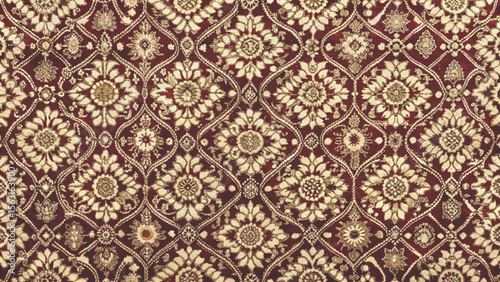 Lahore Pakistan fabric pattern seamless Background