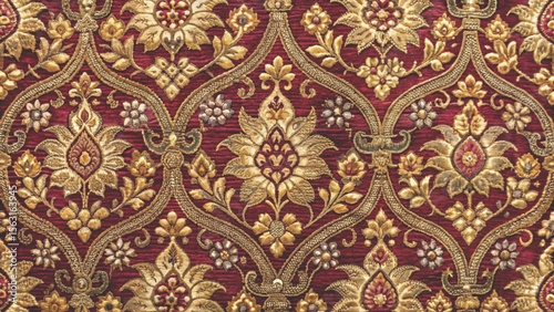 Lahore Pakistan fabric pattern seamless Background