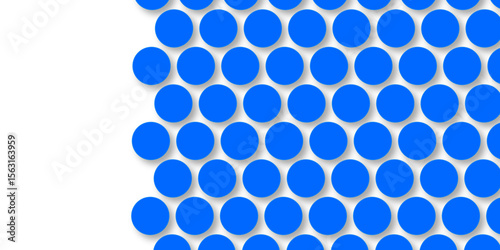Seamless pattern of blue polka dots with transparent background. suit Kurt digital design motif colorful wallpaper illustration, traditional design. wall decorated blue mosaic tiles texture background