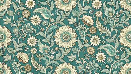 Lahore Pakistan fabric pattern seamless Background