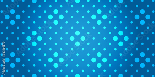 blue gradient polka dots pattern, background, wallpaper, backdrop, cover.