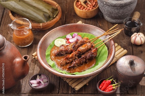 Cuadro en lienzo Sate Ayam