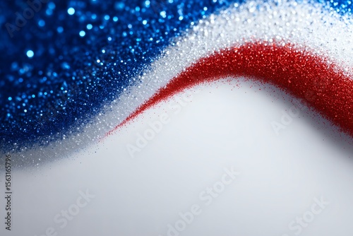 glitter usa wave, sparkling texture, festive celebration theme