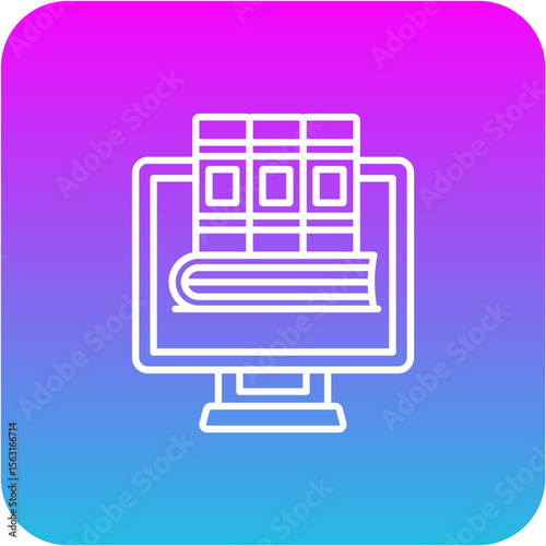 Online library Icon
