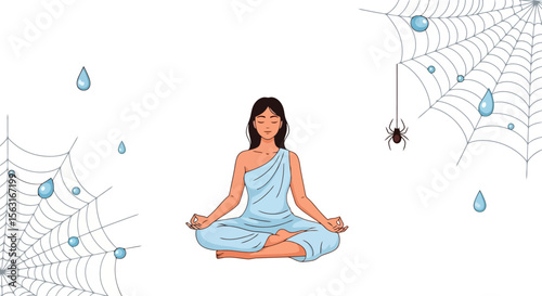 Meditative Serenity: Finding Peace Amidst Chaos