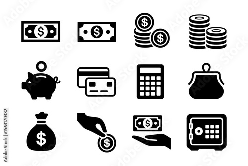 Finance and Money Management Icons