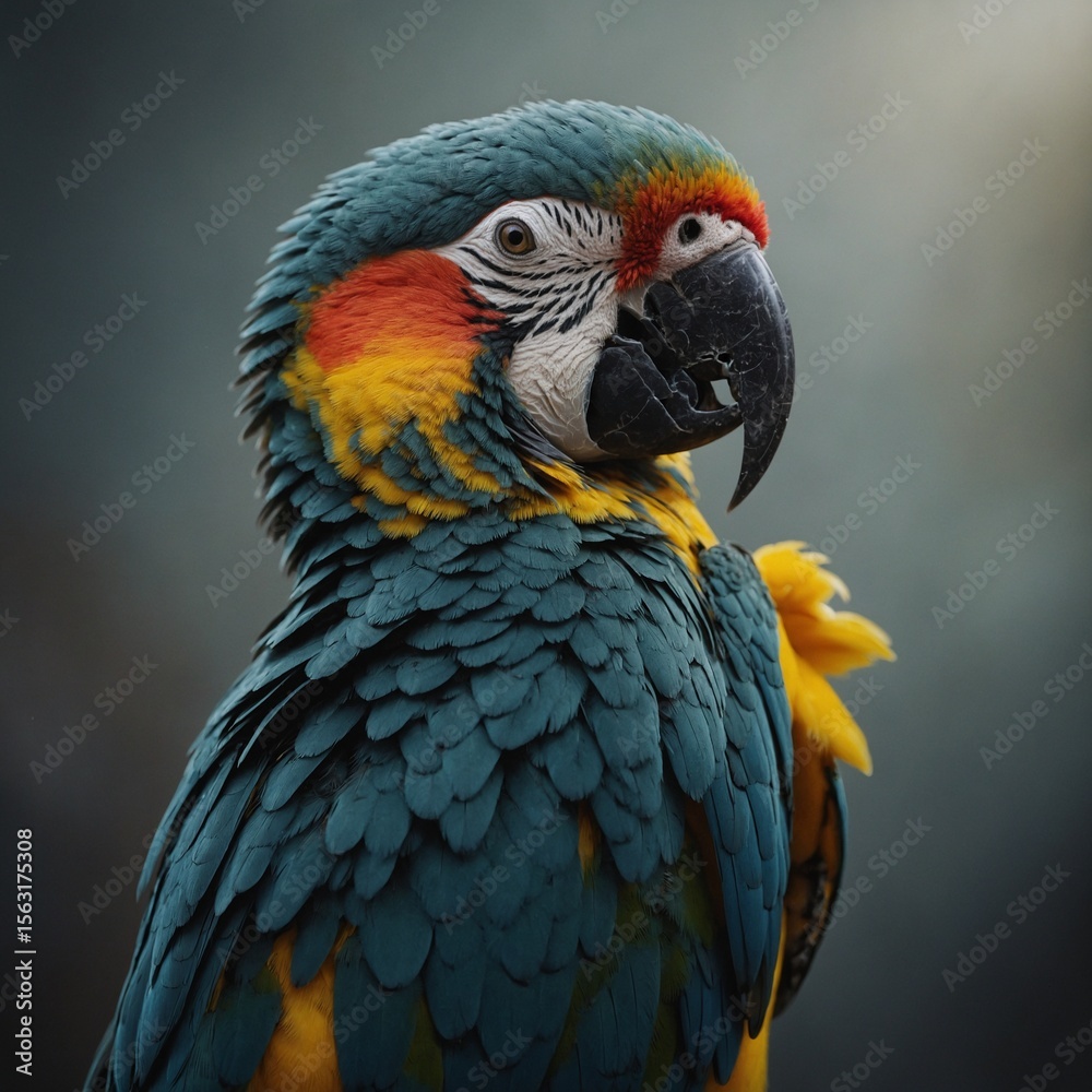 Obraz premium blue and gold macaw