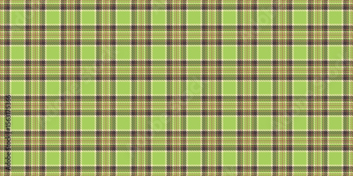 Vibrant lime green and brown plaid pattern, perfect for textile design, fashion, or website backgrounds. This seamless texture offers a fresh, contemporary feel with a classic plaid aesthetic.